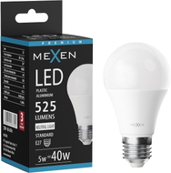 Mexen Nova LED-Glühbirne E27, A60, 5W, Neutral - 4000K, 525 lm - L100-E27-0540-01