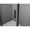 Mexen Exo Schiebeduschkabine 115 x 120 cm, transparent, schwarz - 8151-115-120-70-00