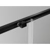Mexen Exo Schiebeduschkabine 120 x 120 cm, transparent, schwarz - 8151-120-120-70-00