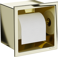 Mexen X-Wall-P Toilettenpapierhalter, Gold - 1953