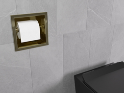 Mexen X-Wall-P Toilettenpapierhalter, Gold - 1953