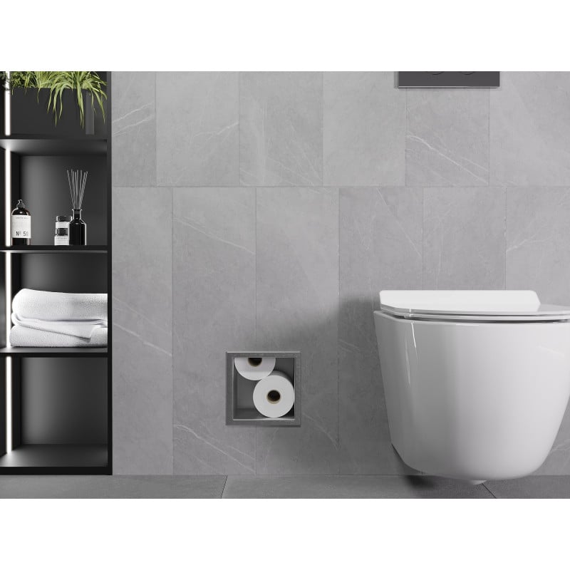 Mexen X-Wall-B Toilettenpapiermagazin, Inox - 1915
