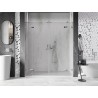 Mexen Lunar Duo Duschpendeltür 180 cm, transparent, Chrom - 834D-180-000-01-00