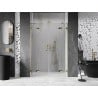 Mexen Lunar Duo Duschdrehtüren 140 cm, transparent, gold - 834D-140-000-50-00