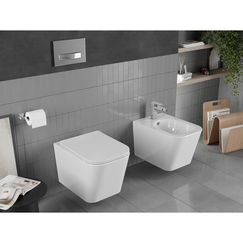 Mexen Teo WC-Schüssel Rimless, weiß glänzend - 3385XX00