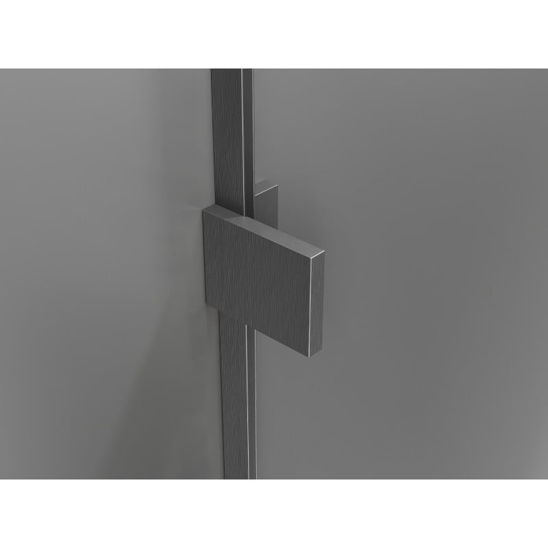 Mexen Lunar Duo Duschdrehtüren 170 cm, transparent, gun gray gebürstet - 834D-170-000-66-00