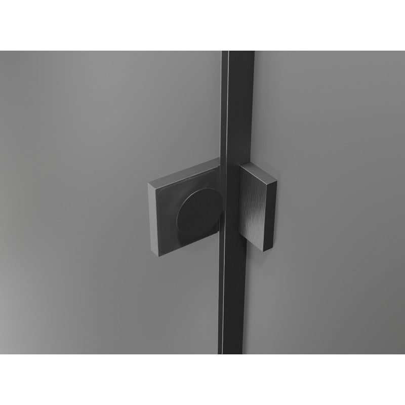 Mexen Lunar Duo Duschdrehtüren 170 cm, transparent, gun gray gebürstet - 834D-170-000-66-00