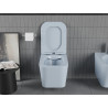 Mexen Teo WC-Schüssel Rimless mit Absenkautomatik Slim, Duroplast, grau-blau matt - 30854069