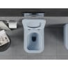 Mexen Teo WC-Schüssel Rimless mit Slim-Absenkautomatik, Duroplast, Grau-Blau Matt - 30854069