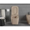 Mexen Teo WC-Schüssel Rimless mit Slim-Soft-Close-Sitz, Duroplast, Cappuccino matt - 30854064