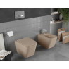 Mexen Teo WC-Schüssel Rimless mit langsam schließendem Slim-Sitz, Duroplast, Cappuccino matt - 30854064