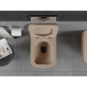 Mexen Teo WC-Schüssel Rimless mit langsam schließendem Slim-Sitz, Duroplast, Cappuccino matt - 30854064