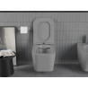 Mexen Teo Rimless WC-Schüssel mit Slim-Absenkautomatik, Duroplast, hellgrau matt - 30854061