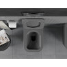 Mexen Teo WC-Schüssel Rimless mit Soft-Close-Slim-Sitz, Duroplast, dunkelgrau matt - 30854071