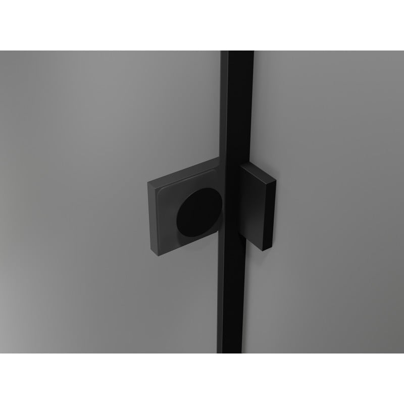 Mexen Lunar Duo Duschflügeltüren 190 cm, transparent, schwarz - 834D-190-000-70-00