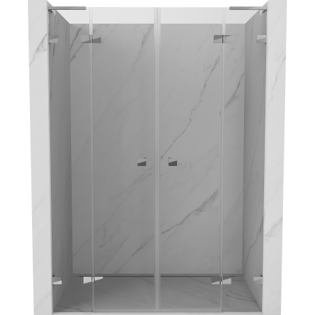 Mexen Lunar L Duo Duschschwingtüren 140 cm, transparent, chrom - 834DL-140-000-01-00