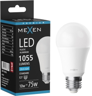 Mexen Nova LED-Glühbirne E27, A60, 10W, Kalt - 6500K, 1055 lm - L100-E27-1065-01