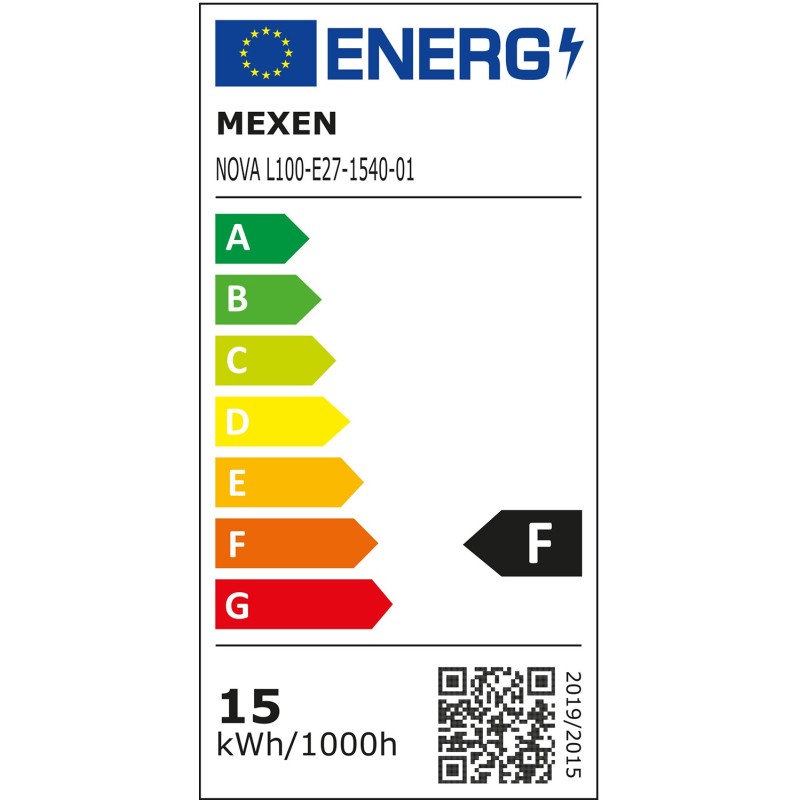 Mexen Nova LED-Glühbirne E27, A60, 15W, Neutral - 4000K, 1575 lm - L100-E27-1540-01