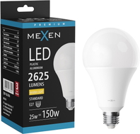 Mexen Nova LED-Lampe E27, A95, 25W, Warm - 3000K, 2625 lm - L100-E27-2530-01