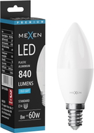 Mexen Nova LED-Lampe E14, C37, 8W, Kalt - 6500K, 840 lm - L102-E14-0865-01