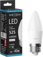Mexen Nova LED-Lampe E27, C37, 5W, Neutral - 4000K, 525 lm - L102-E27-0540-01