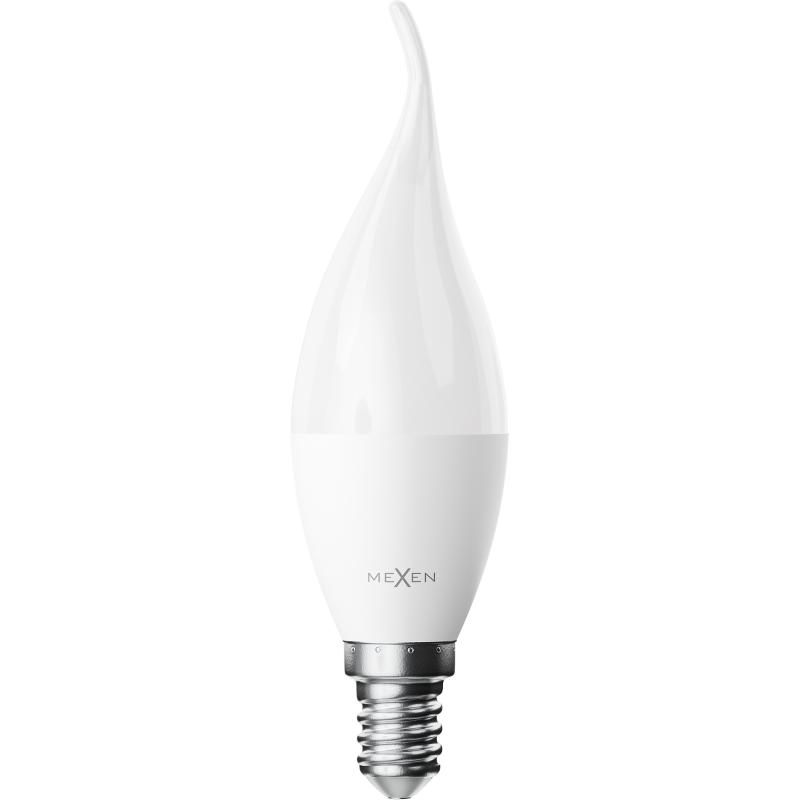 Mexen Nova LED-Glühbirne Flamme E14, C37, 5W, Neutral - 4000K, 525 lm - L106-E14-0540-01