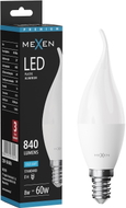 Mexen Nova LED-Kerze E14, C37, 8W, Kalt - 6500K, 840 lm - L106-E14-0865-01