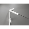 Mexen Lunar L Duo Duschschwingtüren 190 cm, transparent, weiß - 834DL-190-000-20-00