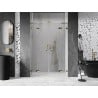 Mexen Lunar L Duo Duschpendeltür 150 cm, transparent, gold - 834DL-150-000-50-00