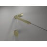 Mexen Lunar L Duo Duschpendeltür 150 cm, transparent, gold - 834DL-150-000-50-00