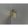 Mexen Lunar L Duo Duschpendeltüren 180 cm, transparent, gold - 834DL-180-000-50-00