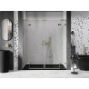Mexen Lunar L Duo Duschpendeltüren 180 cm, transparent, gold - 834DL-180-000-50-00