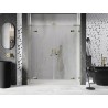 Mexen Lunar L Duo Duschpendeltüren 180 cm, transparent, gold - 834DL-180-000-50-00