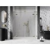 Mexen Lunar L Duo Duschpendeltüren 180 cm, transparent, gold - 834DL-180-000-50-00