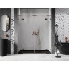 Mexen Lunar L Duo Pendeltür für Dusche 170 cm, transparent, Roségold - 834DL-170-000-60-00