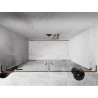 Mexen Lunar L Duo Pendeltür für Dusche 170 cm, transparent, Roségold - 834DL-170-000-60-00