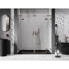 Mexen Lunar L Duo Pendeltüren Dusche 200 cm, transparent, Roségold - 834DL-200-000-60-00