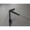 Mexen Lunar L Duo Duschdrehtüren 180 cm, transparent, schwarz - 834DL-180-000-70-00