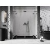 Mexen Lunar L Duo Duschdrehtüren 180 cm, transparent, schwarz - 834DL-180-000-70-00