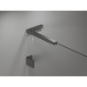 Mexen Lunar L Duo Duschpendeltür 150 cm, transparent, Gun Metal - 834DL-150-000-95-00