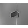 Mexen Lunar L Duo-Pendeltür Duschabweichung 180 cm, transparent, Gun Metal - 834DL-180-000-95-00