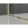 Mexen Exo Duschtür zum Öffnen 55 cm, transparent, gold - 817-055-000-50-00