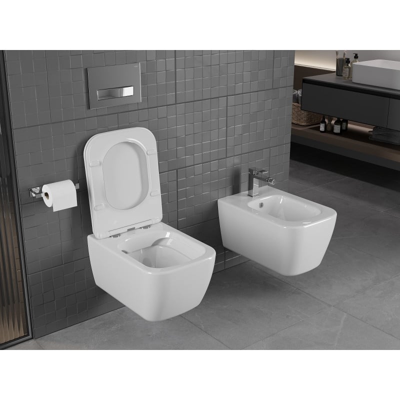 Mexen Stella WC-Schüssel Rimless, weiß glänzend - 3368XX00