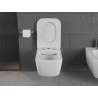 Mexen Stella WC-Schüssel Rimless mit langsam schließendem Slim-Sitz, Duroplast, weiß glänzend - 30680900