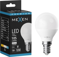Mexen Nova LED-Glühbirne E14, G45, 1W, Neutral - 4000K, 105 lm - L101-E14-0140-01