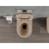 Mexen Rico WC-Becken Rimless mit Soft-Close-Slim-Sitz, Duroplast, Matt-Cappuccino - 30724064