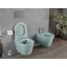 Mexen Rico WC-Becken Rimless mit langsam schließendem Slim-Sitz, Duroplast, hellgrün matt - 30724048