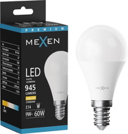 Mexen Nova LED-Glühbirne E14, G45, 9W, Warm - 3000K, 945 lm - L101-E14-0930-01
