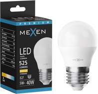 Mexen Nova LED-Glühbirne E27, G45, 5W, Warm - 3000K, 525 lm - L101-E27-0530-01