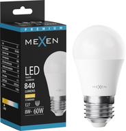 Mexen Nova LED-Glühbirne E27, G45, 8W, Warm - 3000K, 840 lm - L101-E27-0830-01